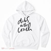 Dibs On The Coach Wife Hoodie thumb 0