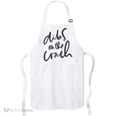 Dibs On The Coach Wife Apron