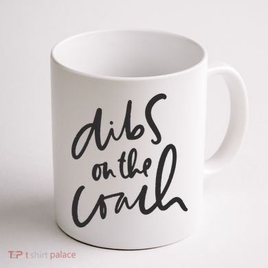 Dibs On The Coach Wife Coffee Mug back