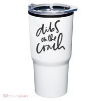 Dibs On The Coach Wife Tumbler thumb 0
