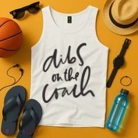 Dibs On The Coach Wife Tank Top thumb 4