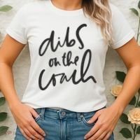 Dibs On The Coach Wife Women's T-Shirt thumb 2