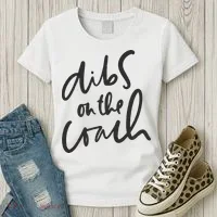 Dibs On The Coach Wife Women's T-Shirt thumb 3