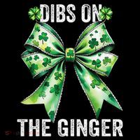 Dibs On The Ginger St PatrickS Coquette Bow Shamrock Women Coffee Mug thumb 5