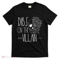 Dibs On The Villain Spicy Books Women Smutty Merch Romantasy T-Shirt thumb 0