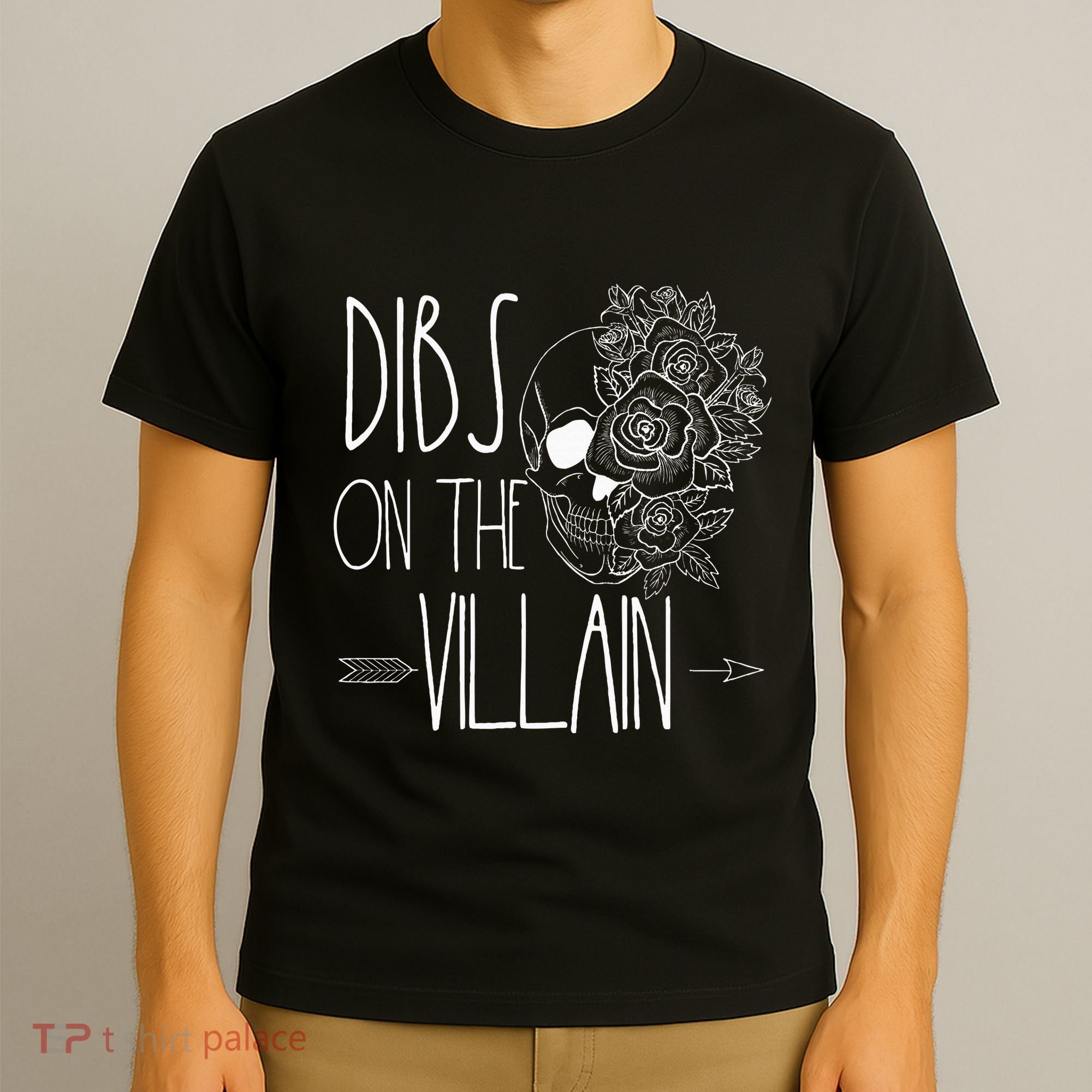 Dibs On The Villain Spicy Books Women Smutty Merch Romantasy T-Shirt