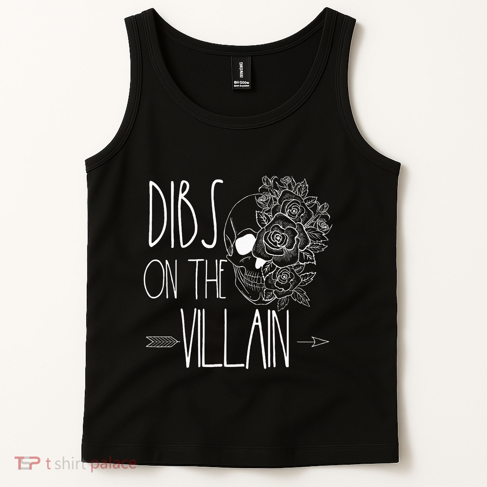 Dibs On The Villain Spicy Books Women Smutty Merch Romantasy Tank Top