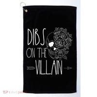 Dibs On The Villain Spicy Books Women Smutty Merch Romantasy Golf Towel thumb 0