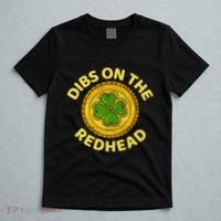 Dibs On The Redhead Ginger Drinking Irish St Patricks Day T-Shirt thumb 5