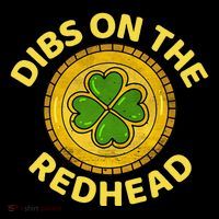 Dibs On The Redhead Ginger Drinking Irish St Patricks Day Kids Sweatshirt thumb 2