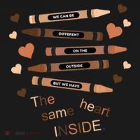 Different On The Outside Same Heart Inside Hoodie thumb 2