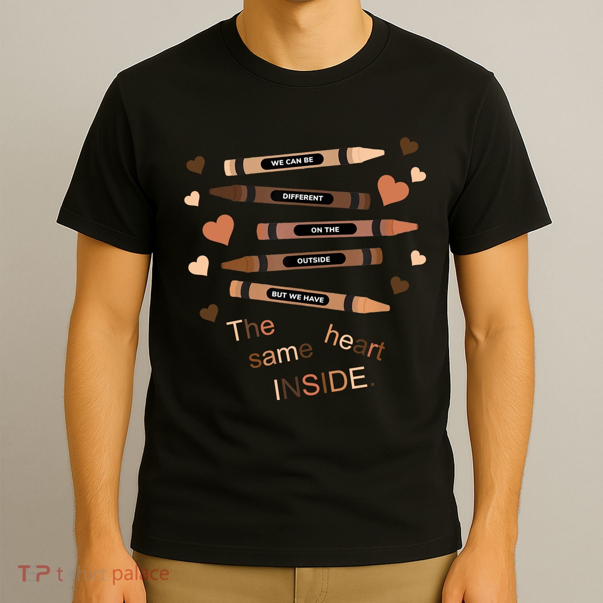 Different On The Outside Same Heart Inside T-Shirt