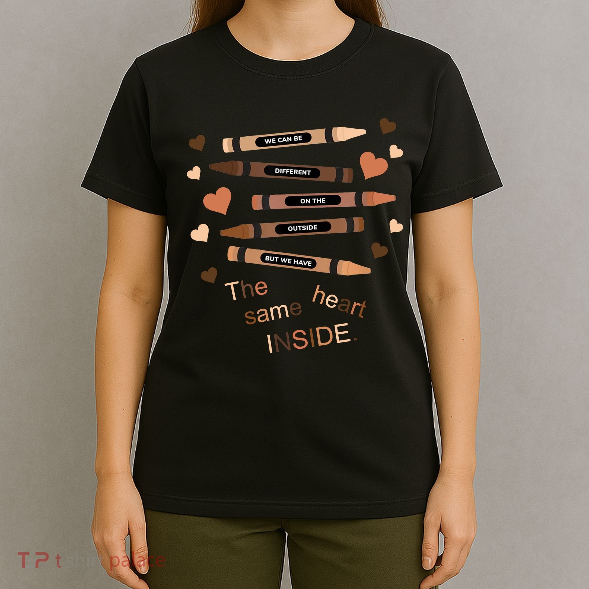Different On The Outside Same Heart Inside T-Shirt
