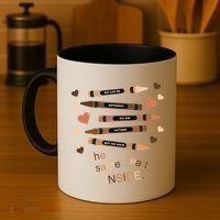Different On The Outside Same Heart Inside Coffee Mug thumb 4
