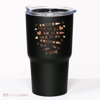 Different On The Outside Same Heart Inside Tumbler thumb 0