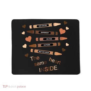 Different On The Outside Same Heart Inside Mousepad