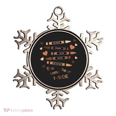 Different On The Outside Same Heart Inside Ornament