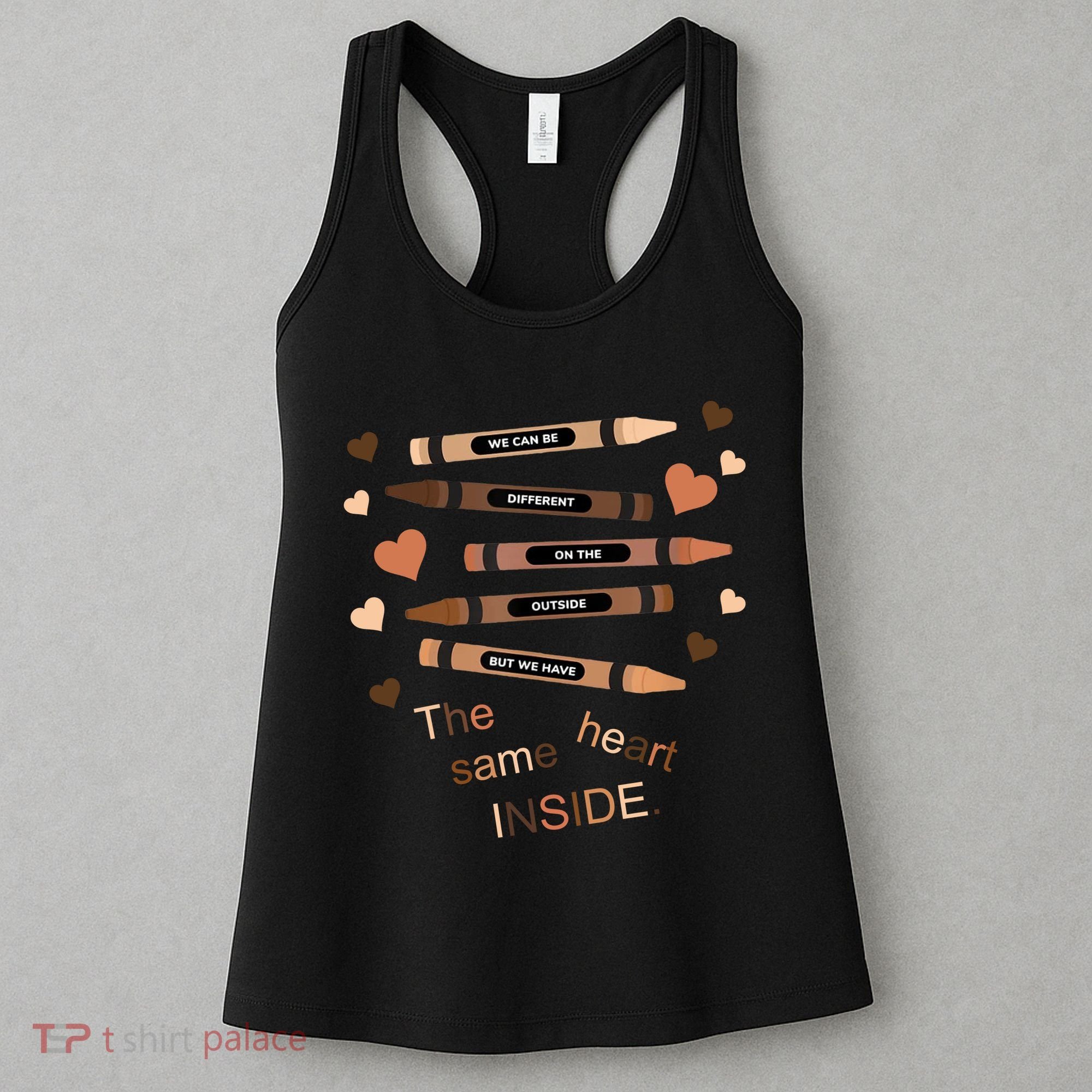 Different On The Outside Same Heart Inside Women's Tank Top