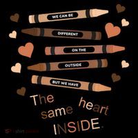 Different On The Outside Same Heart Inside Women's Tank Top thumb 5