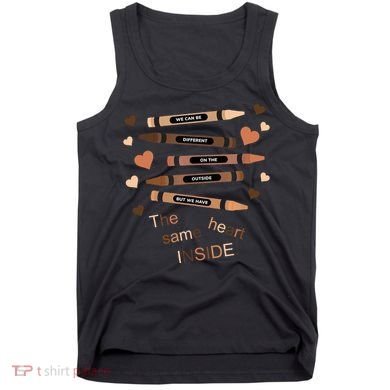 Different On The Outside Same Heart Inside Tank Top