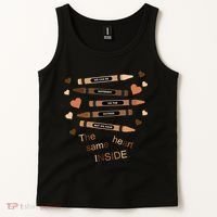 Different On The Outside Same Heart Inside Tank Top thumb 2
