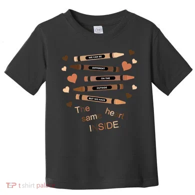 Different On The Outside Same Heart Inside Toddler T-Shirt