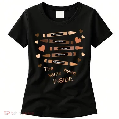 Different On The Outside Same Heart Inside Women's T-Shirt