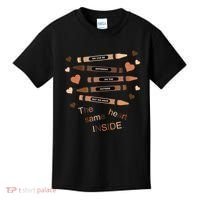 Different On The Outside Same Heart Inside Kids T-Shirt thumb 0