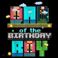 Dad Of The Birthday Boy Video Game Pixel Coffee Mug thumb 5