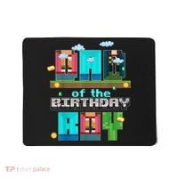 Dad Of The Birthday Boy Video Game Pixel Mousepad thumb 0