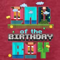 Dad Of The Birthday Boy Video Game Pixel T-Shirt thumb 5