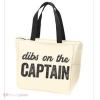 Dibs On The Captain Funny Captain Wife Tote Bag thumb 3