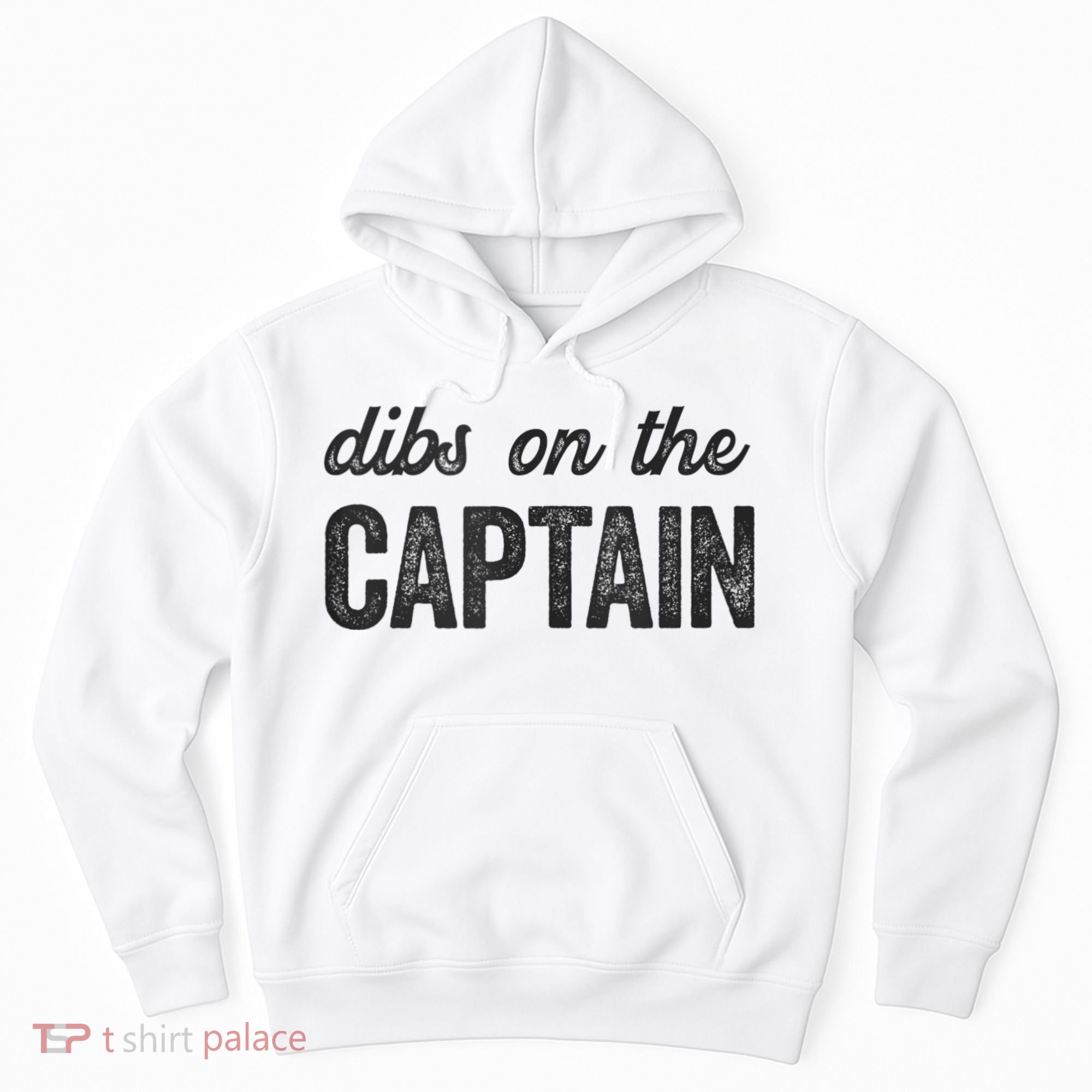 Dibs On The Captain Funny Captain Wife Hoodie