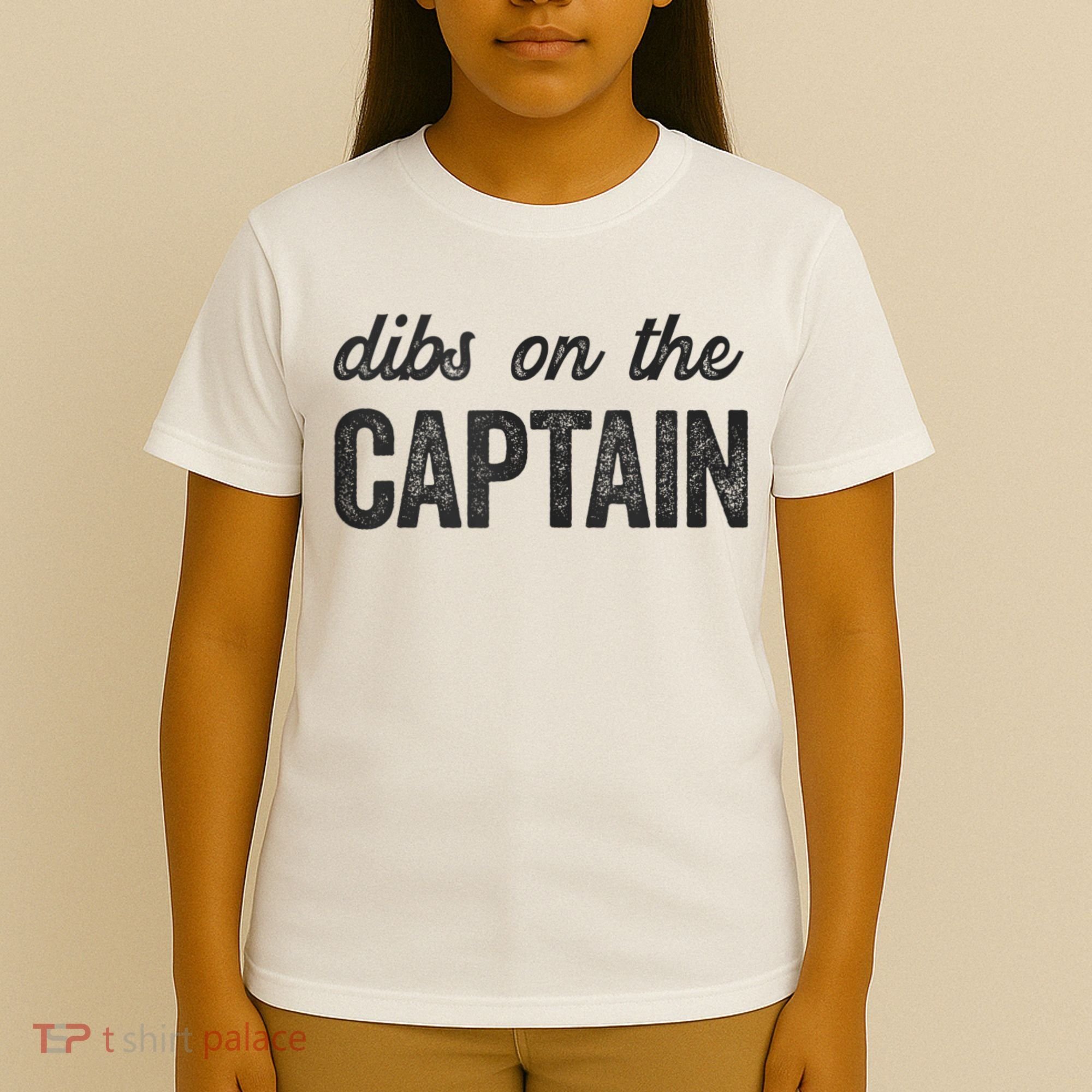 Dibs On The Captain Funny Captain Wife T-Shirt