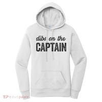 Dibs On The Captain Funny Captain Wife Women's Hoodie thumb 0