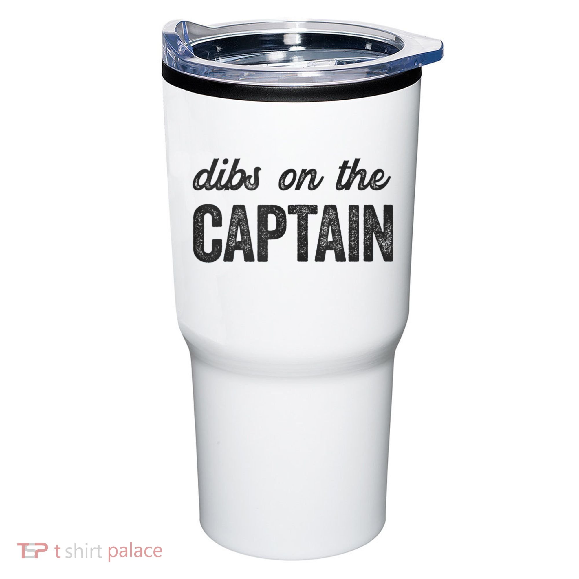 Dibs On The Captain Funny Captain Wife Tumbler