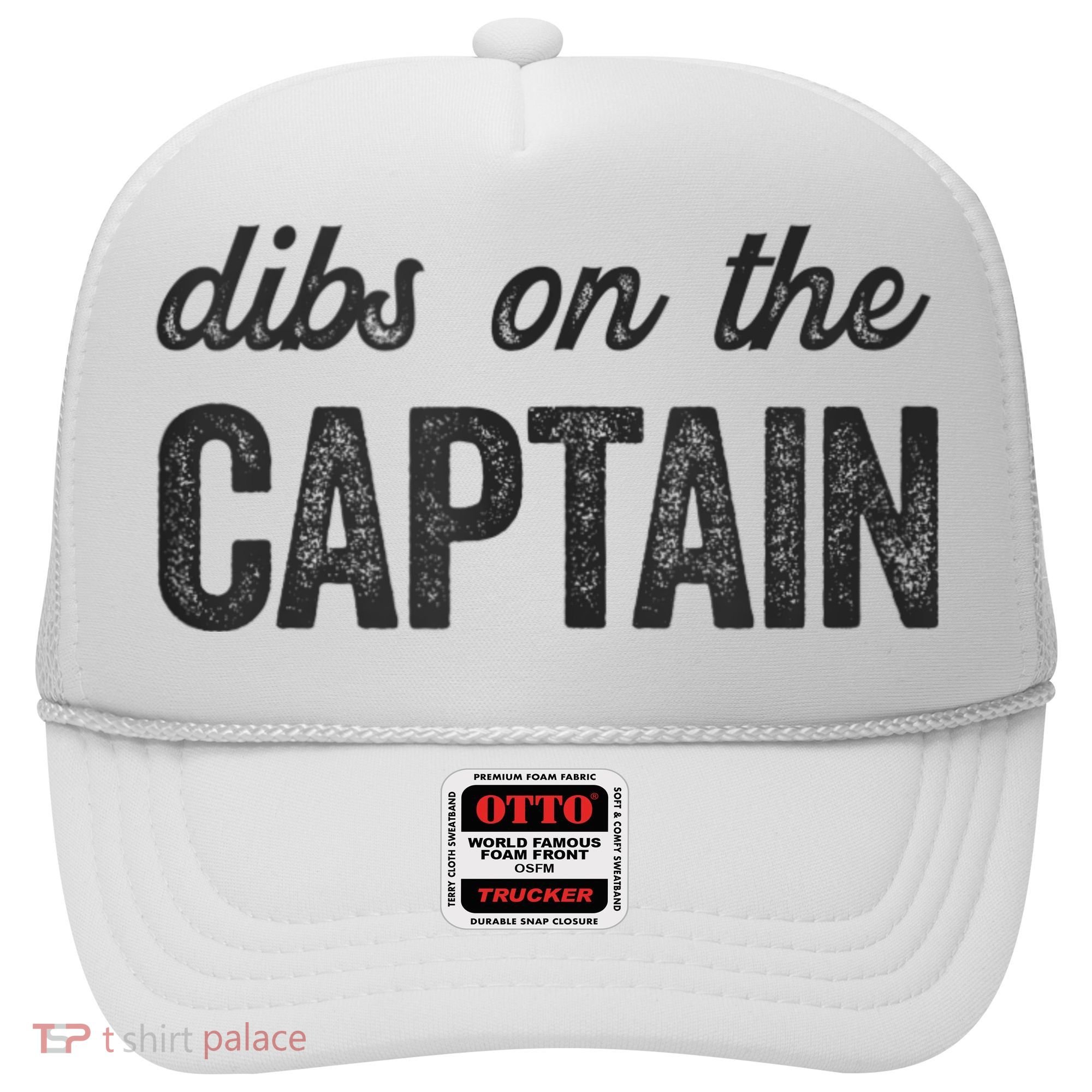 Dibs On The Captain Funny Captain Wife Hat