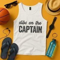 Dibs On The Captain Funny Captain Wife Tank Top thumb 4