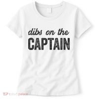Dibs On The Captain Funny Captain Wife Women's T-Shirt thumb 0