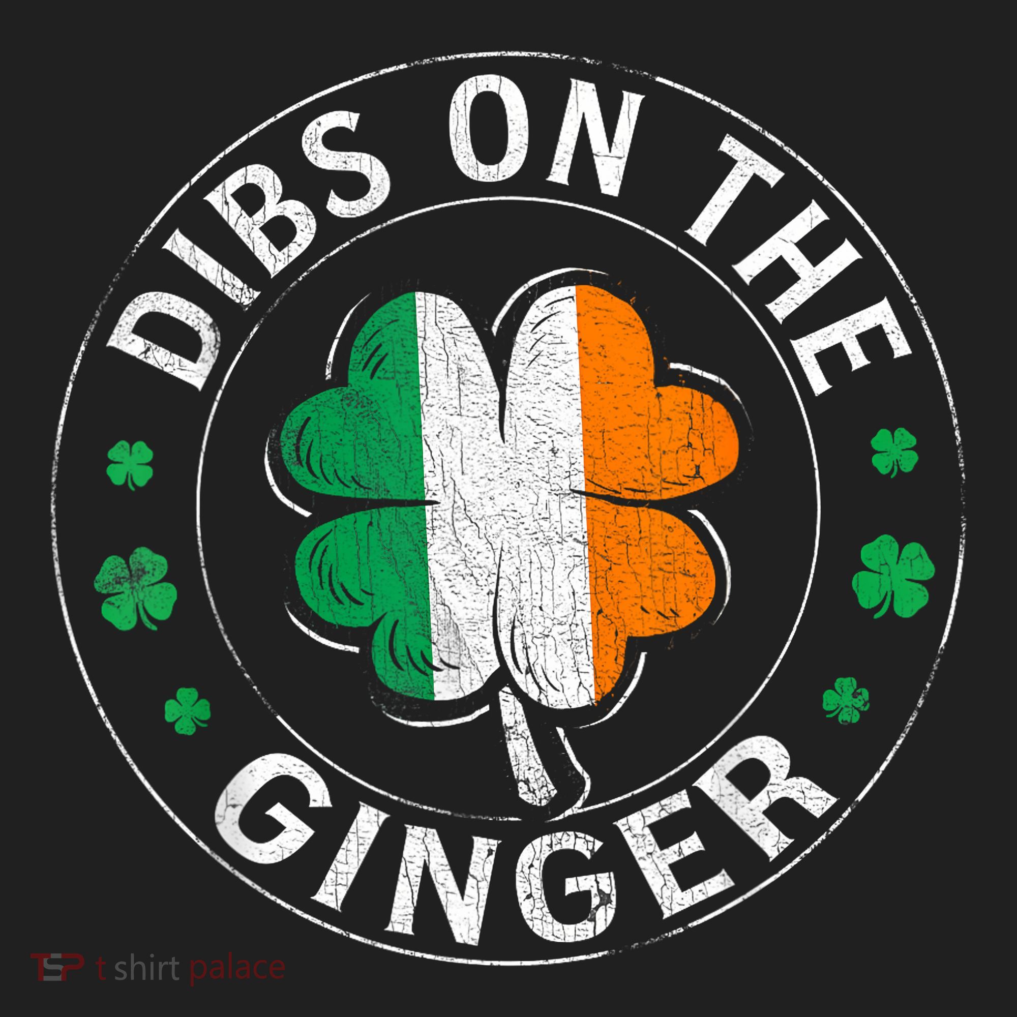 Dibs On The Ginger St Patricks Day Shamrock Women's Sweatshirt