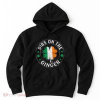 Dibs On The Ginger St Patricks Day Shamrock Hoodie thumb 0