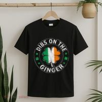Dibs On The Ginger St Patricks Day Shamrock T-Shirt thumb 2
