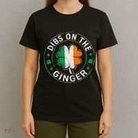 Dibs On The Ginger St Patricks Day Shamrock T-Shirt thumb 4