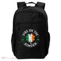 Dibs On The Ginger St Patricks Day Shamrock Backpack thumb 0