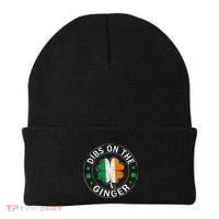 Dibs On The Ginger St Patricks Day Shamrock Beanie thumb 0