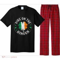 Dibs On The Ginger St Patricks Day Shamrock Pajama Set thumb 0