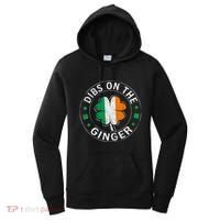 Dibs On The Ginger St Patricks Day Shamrock Women's Hoodie thumb 0