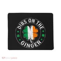 Dibs On The Ginger St Patricks Day Shamrock Mousepad thumb 0