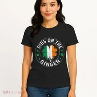 Dibs On The Ginger St Patricks Day Shamrock Women's T-Shirt thumb 4