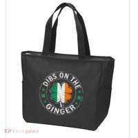 Dibs On The Ginger St Patricks Day Shamrock Tote Bag thumb 3